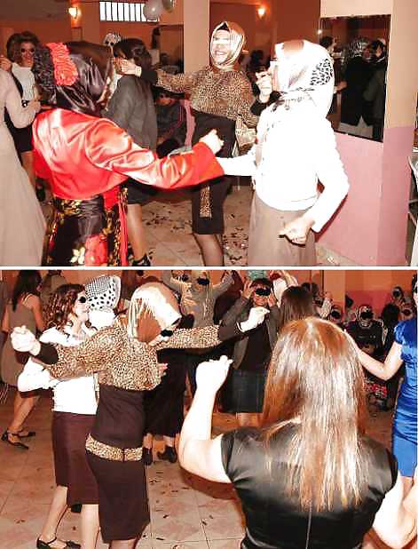 Dancing-hijab niqab jilbab arab turbanli tudung pakimallu(2) #15111269