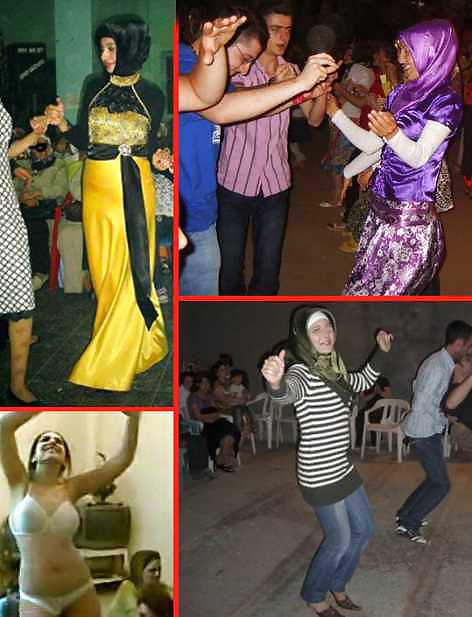 Dancing-hijab niqab jilbab arab turbanli tudung pakimallu(2) #15111396