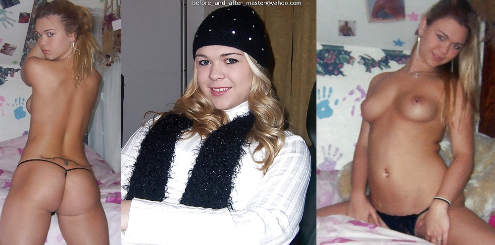 Prima e dopo le foto - adolescenti
 #1451892