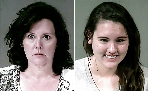 Mormon Mom and Daughter's friend Arrested for Sex #5205193