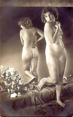 Vintage Erotic Photo Art 6 - Nude Model 3 c. 1940 #8535979