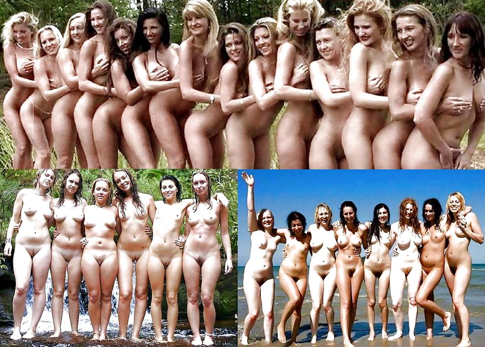 Women naked in groups #16712702