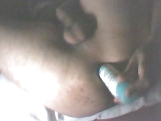 Selfmade Dildo and Bottle