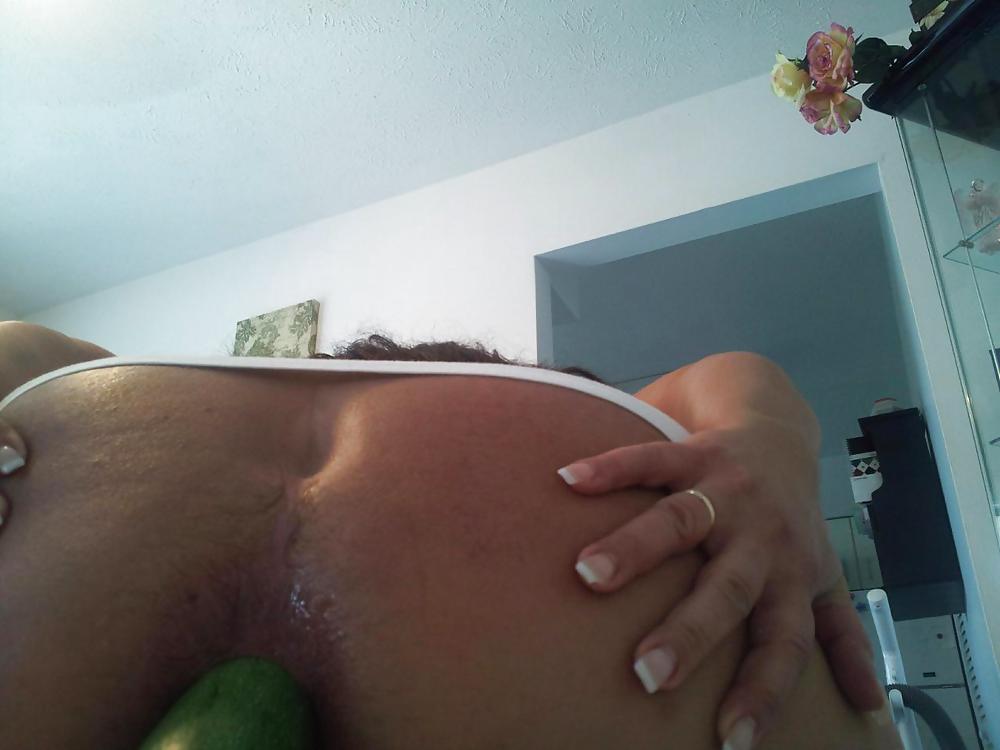 BBW squirts on cucumber #5268372