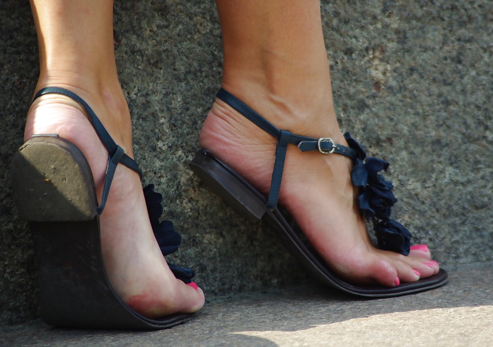 Close-up Feet in Heels #4642771