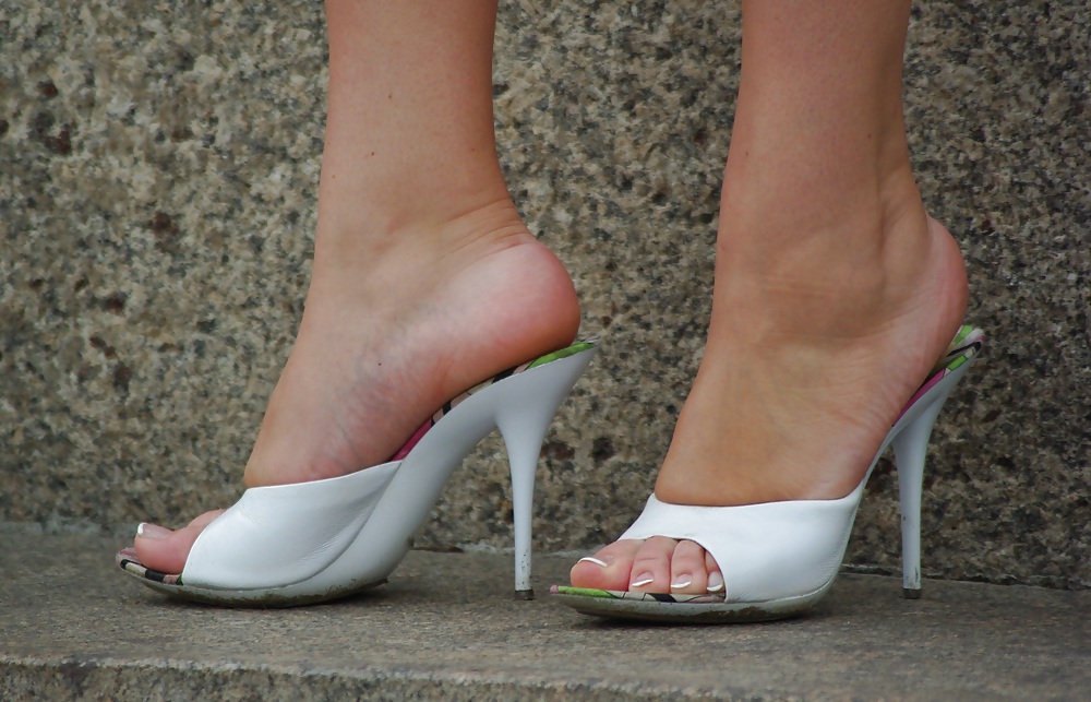 Close-up Feet in Heels #4643047