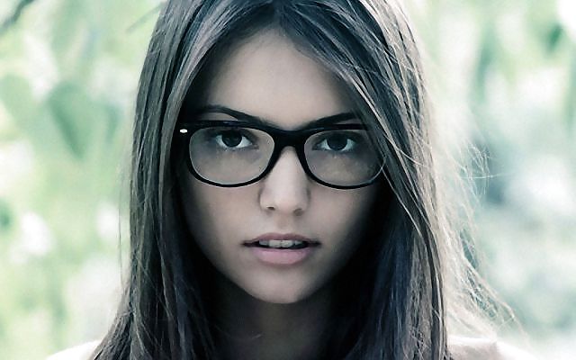 Babes wearing glasses- non porn #16889687