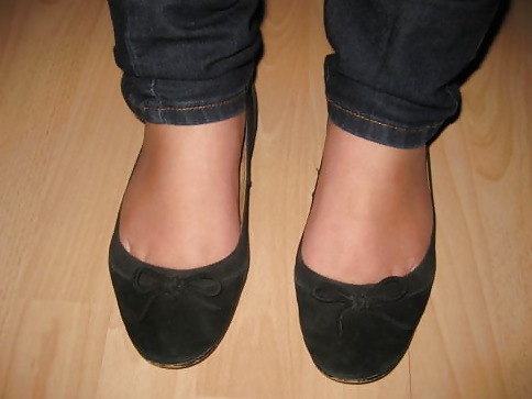 バレリーナとフューズ2（平らな靴と足
 #11431329