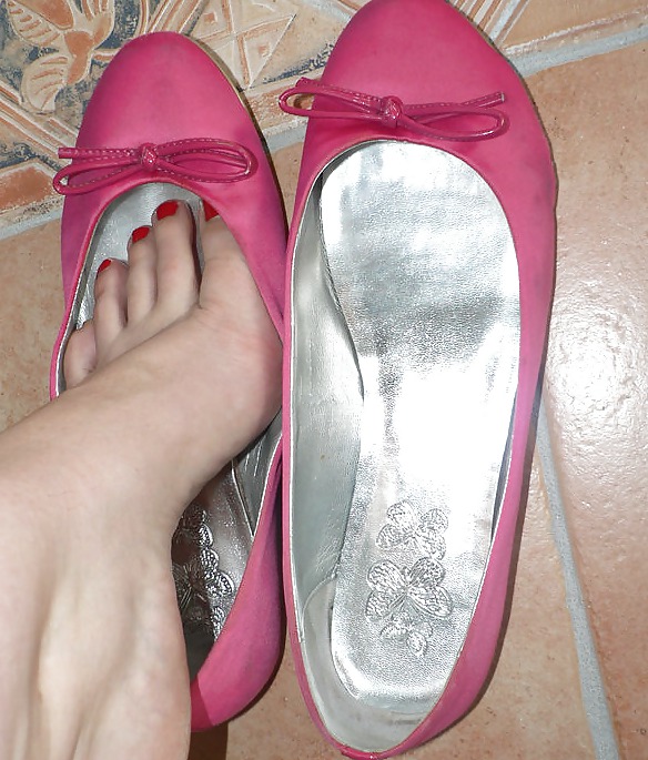 Ballerinas and Fuesse 2 (flat shoes and feet) #11431346