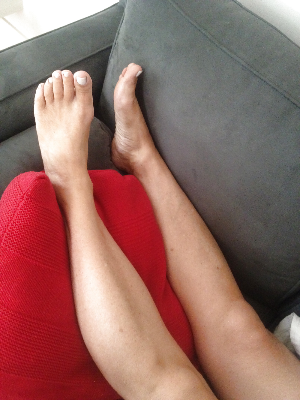 Cumming over Michelle's sexy feet again... #17400038