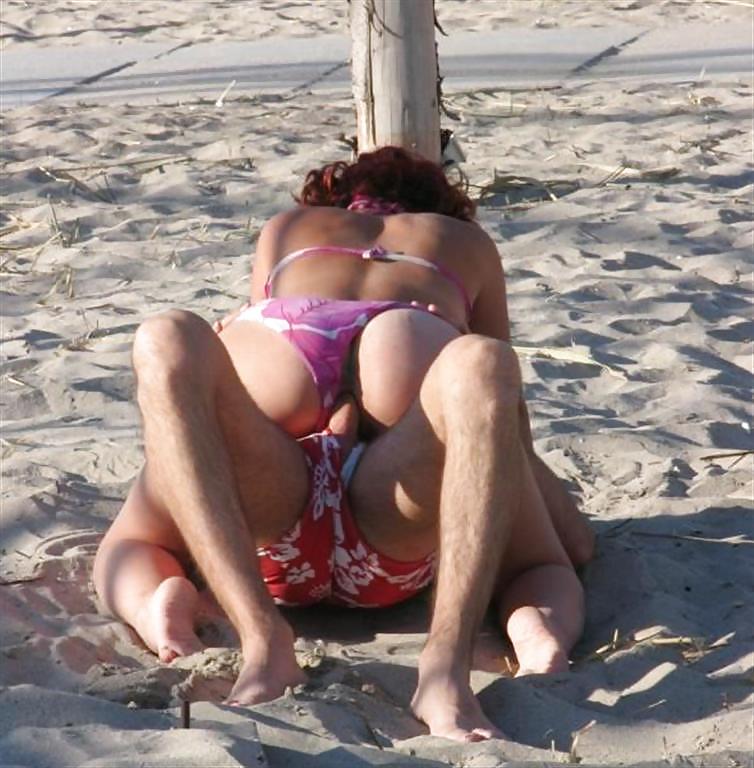 Couples on the beach #13964287