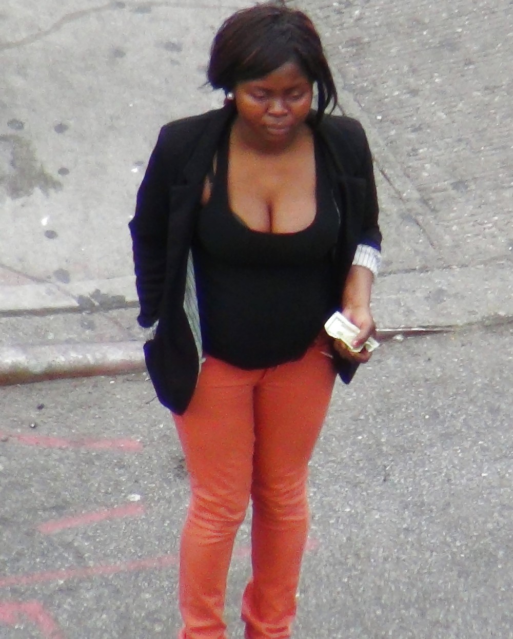 New York Ladies Tit Boobs
