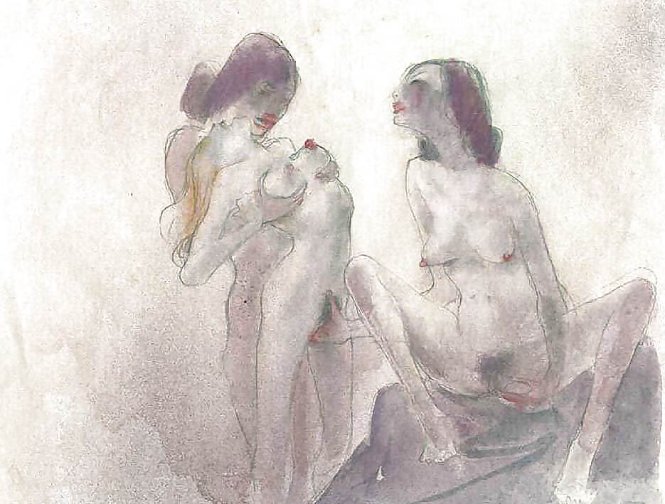 万華鏡のように描かれたエロとポルノのアート8 - 様々なアーティスト
 #8542787
