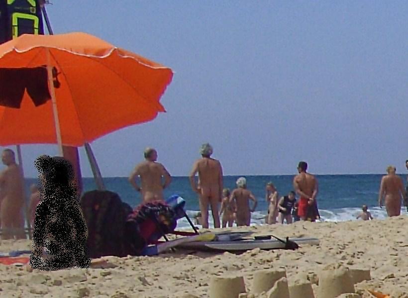 Biarriz naked beach 2011 #8464133