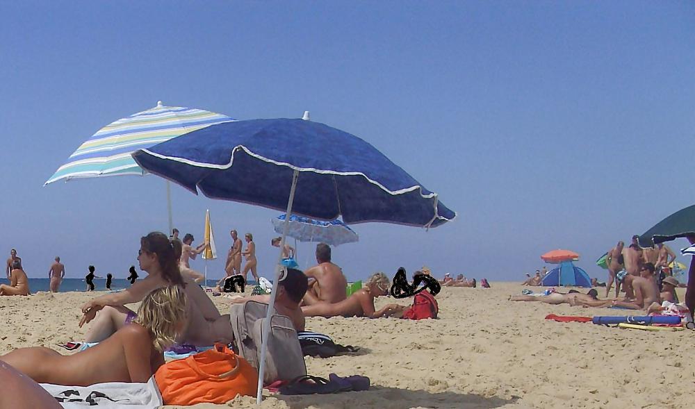 Biarriz naked beach 2011 #8464150