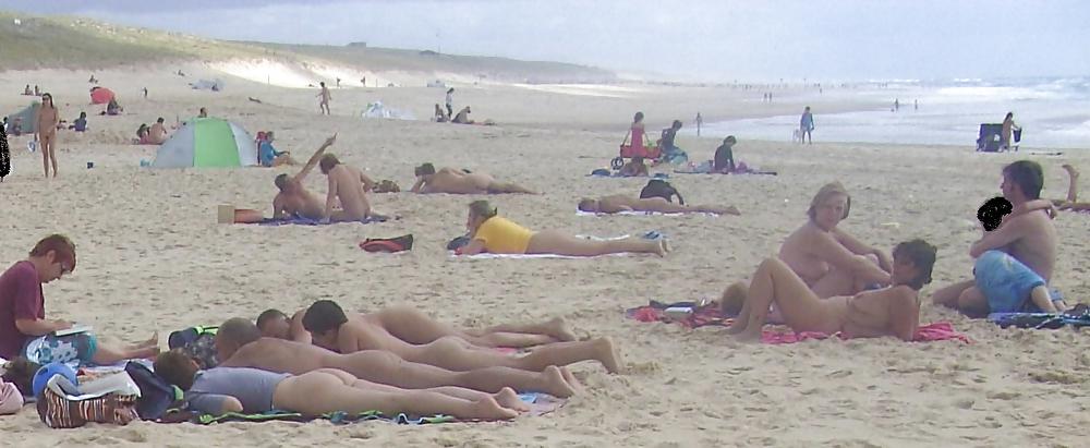 Biarriz naked beach 2011 #8464202