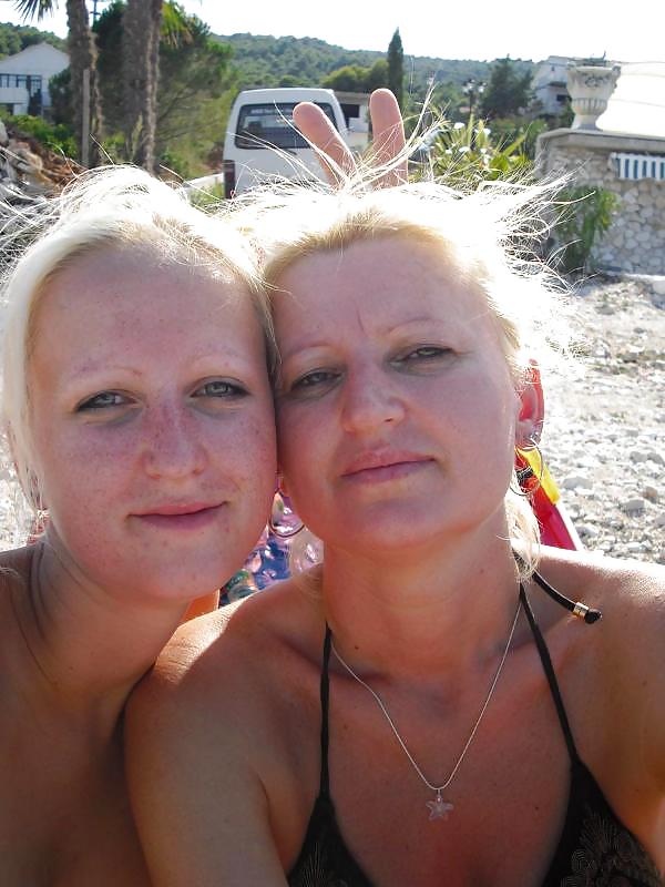 Daughter's friend and mom selfpics #3557565