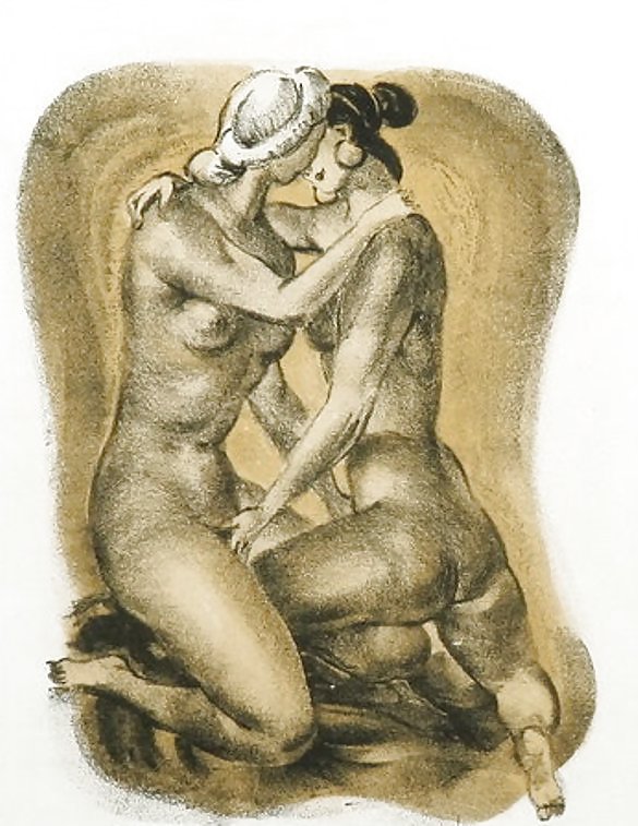 描かれたエロポルノアート 87 - アンドレ・プロヴォ 1
 #19064263