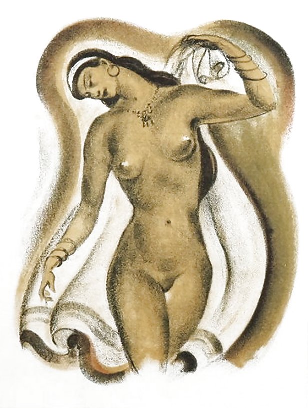 描かれたエロポルノアート 87 - アンドレ・プロヴォ 1
 #19064276