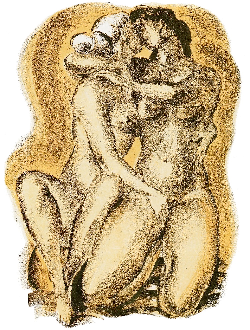 描かれたエロポルノアート 87 - アンドレ・プロヴォ 1
 #19064281