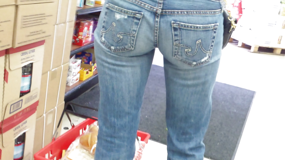 Public teen ass & butts jeans #20616214