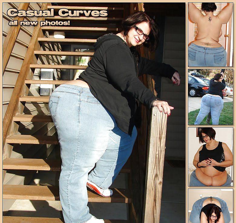 Bbw in jeans stretti! collezione #1
 #17320102