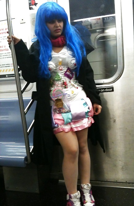 New York Subway Girls #18897344