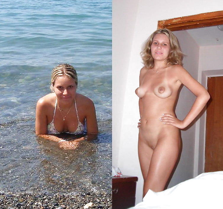 Real Amateur Wives & Girlfriends - Swimsuits & Then Naked #5576535
