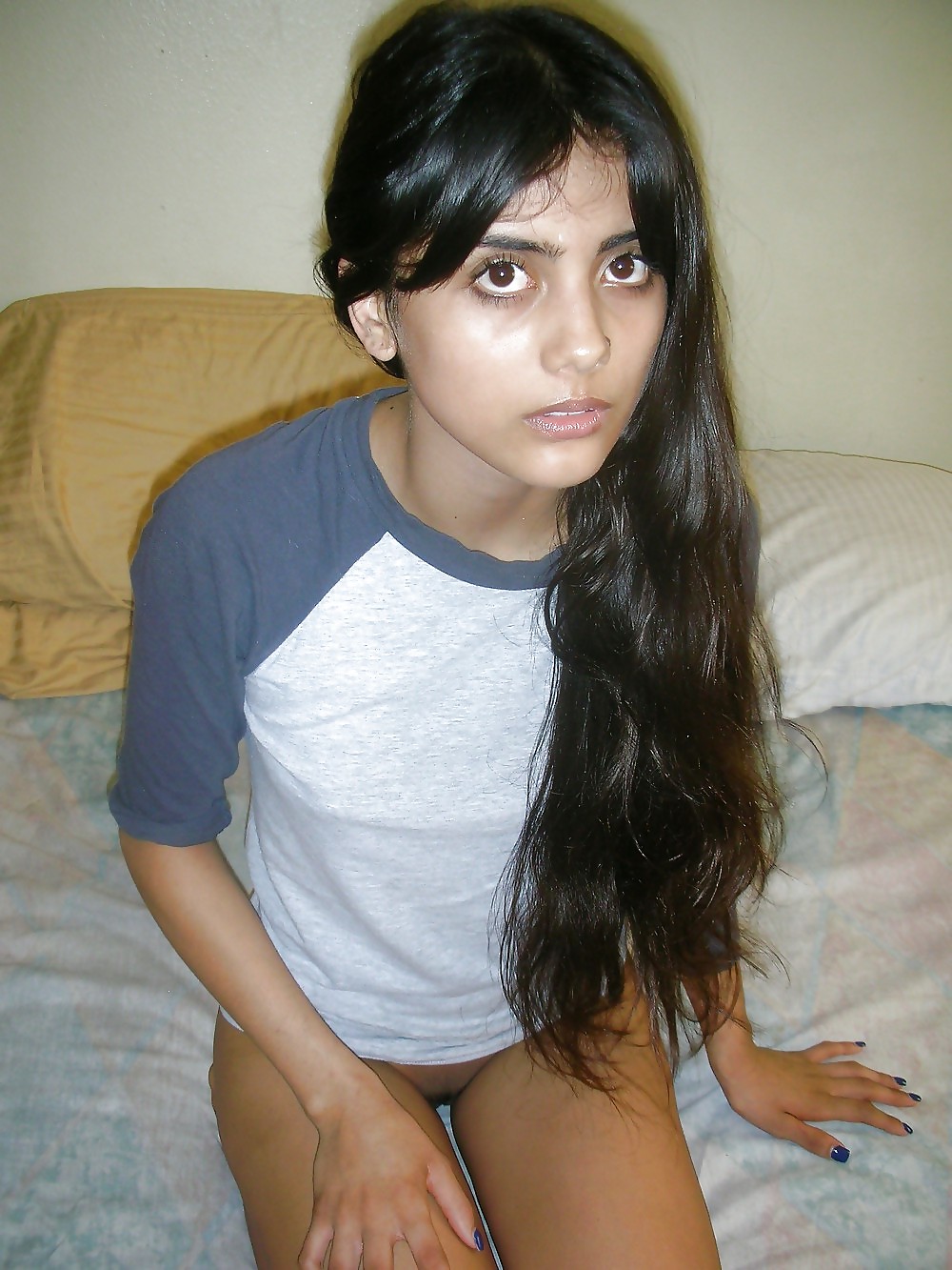 Pretty young indian newlywed wife
 #12672674