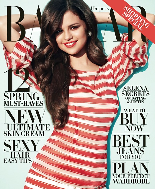 Selena Gomez su Harper's Bazaar #15247408
