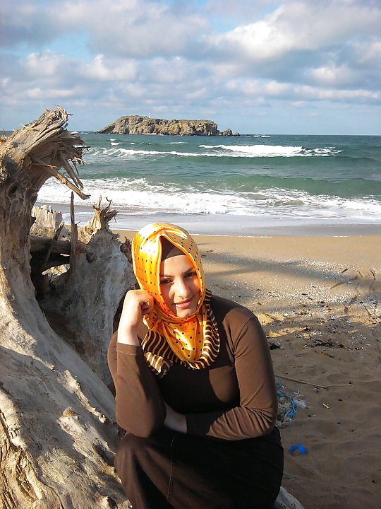 Arab Türkischen Turban-Hijab #21897054