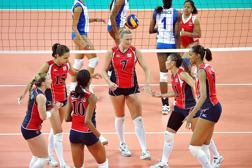 USA Women Volleyball Girls #4411181