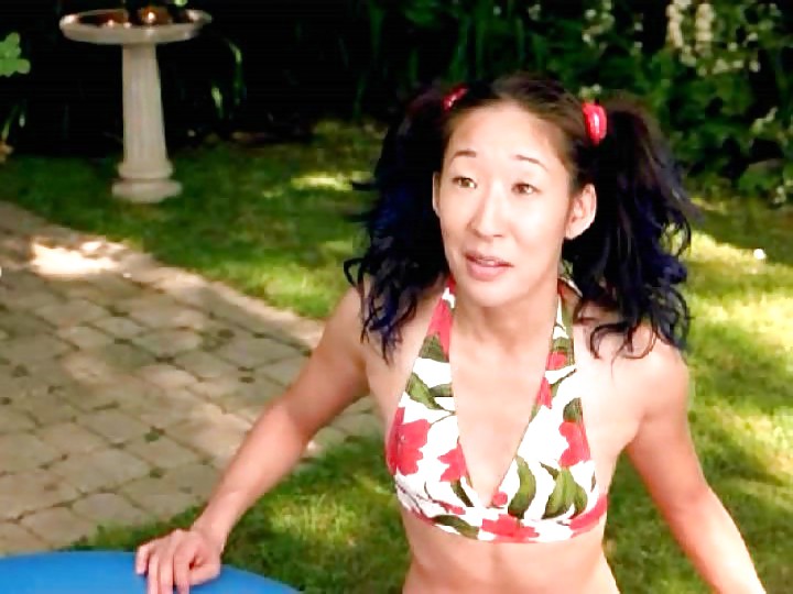 Sandra Oh topless and sexy pics #16793039