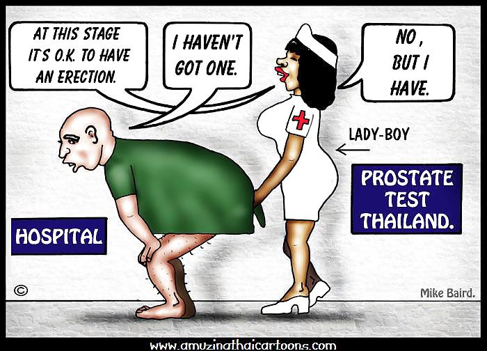 Funny cartoons of Thailand Pattaya #11883570