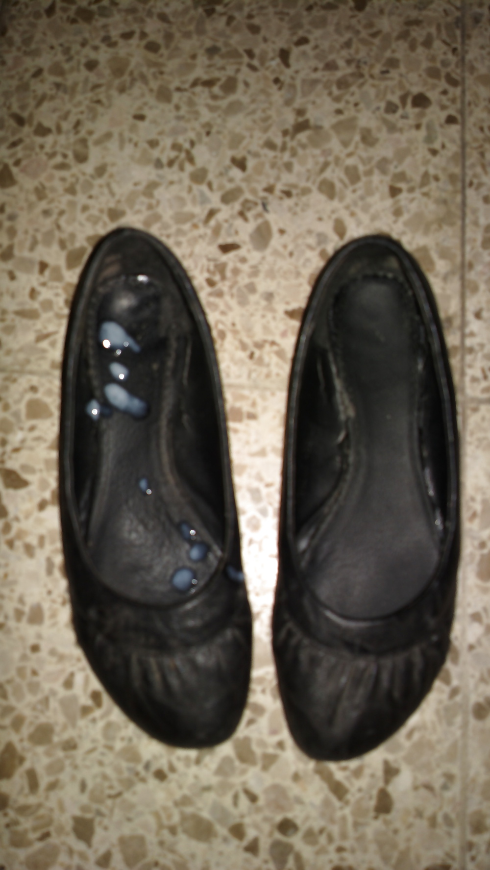 Cum on shoes of neighborhood nachbarschafts schuhe bespritzt #8039826