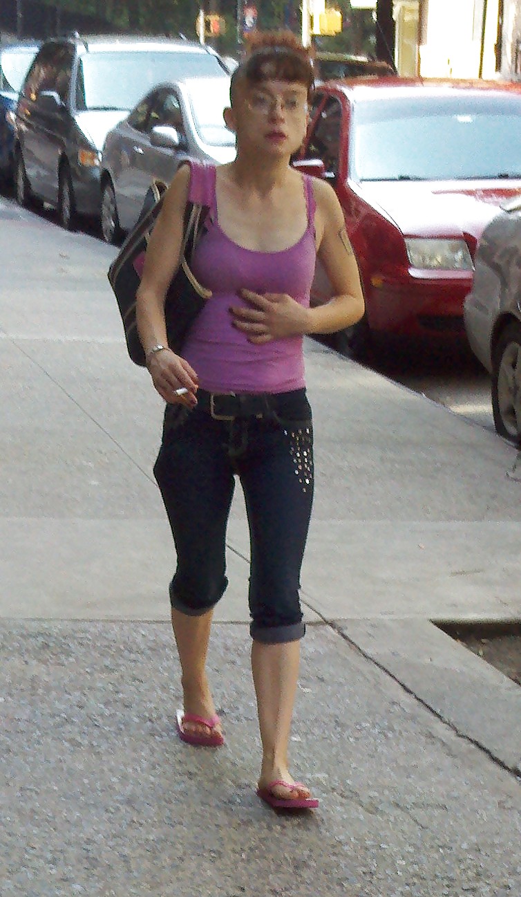 ニューヨークのストリートガール アッパーイーストサイドのストリートマーク
 #5209194