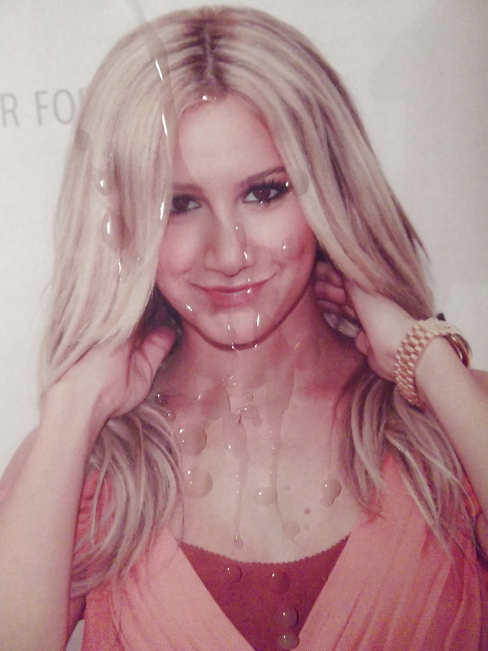Cum on Ashley Tisdale #9898219