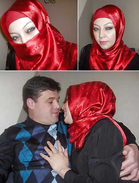 Jilbab hijab niqab arabo turco paki tudung turbante baci
 #17522870