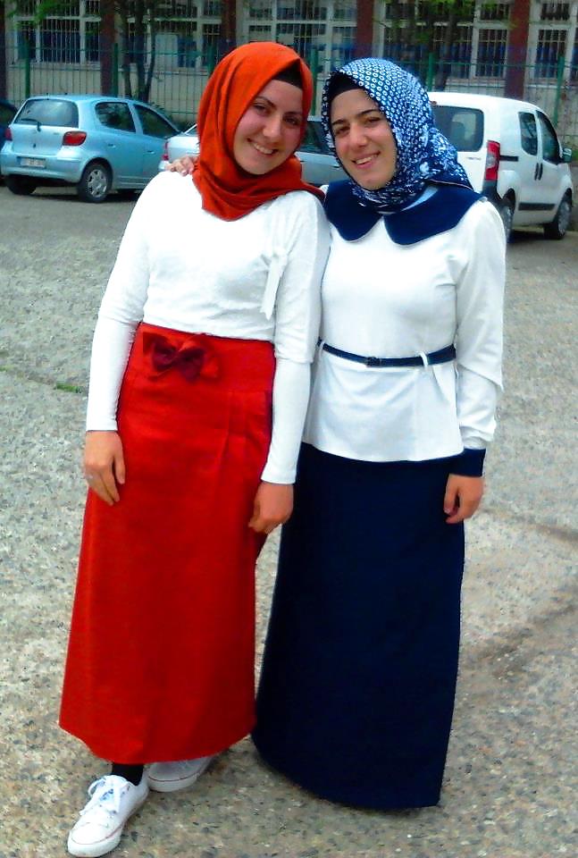 Arabisch-muslimischen Türkischen Turban-Hijab #19846950