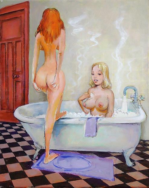 Arte erótico y porno pintado 1 - varios artistas
 #6134324