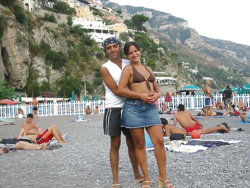 Italian couple on vacation #4553714
