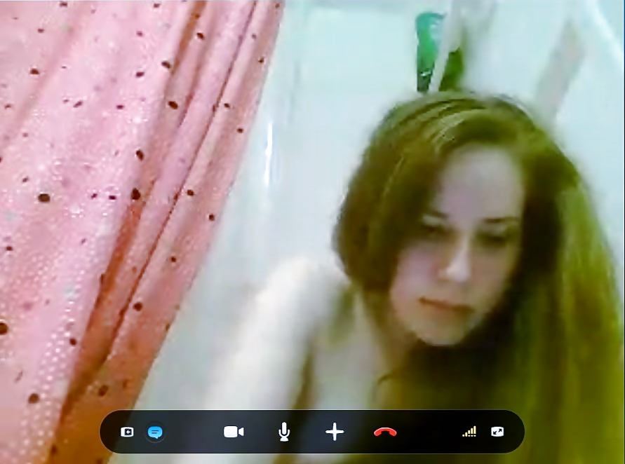 AN Skype shower. #19781595