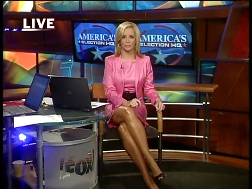 Sexy, leggy Jamie Colby from Fox News Channel #10185027