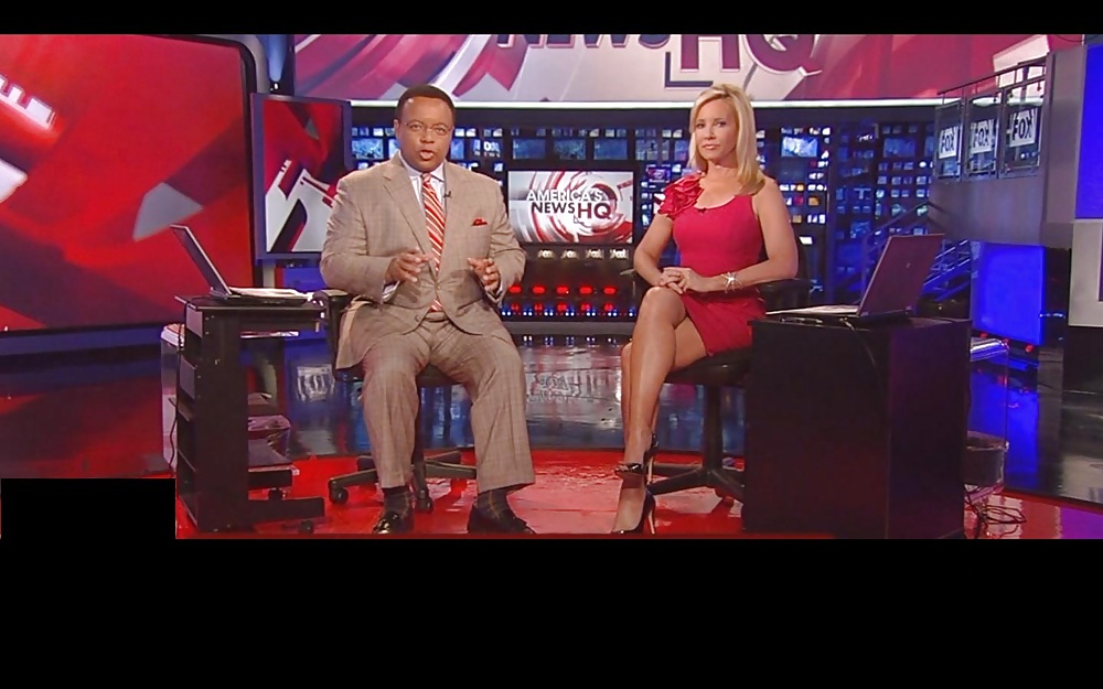 Sexy, leggy Jamie Colby from Fox News Channel #10185084