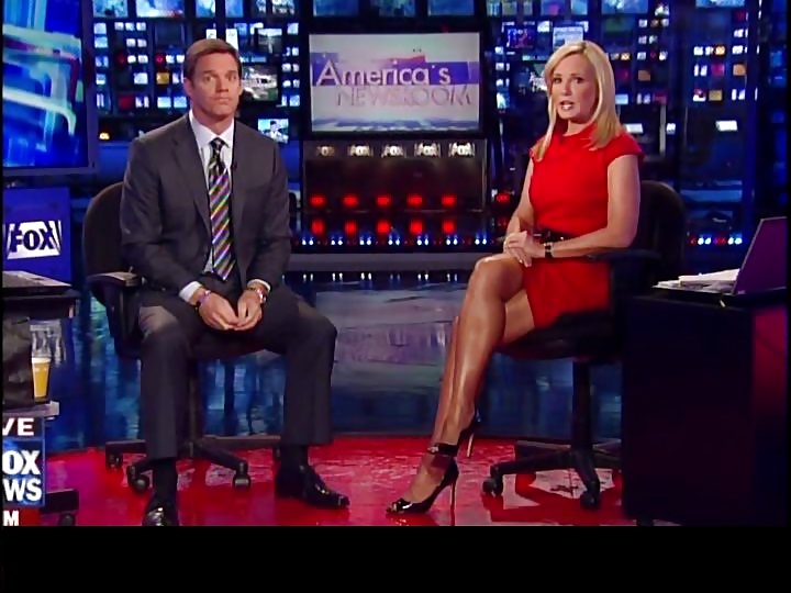 Sexy, leggy Jamie Colby from Fox News Channel #10185091