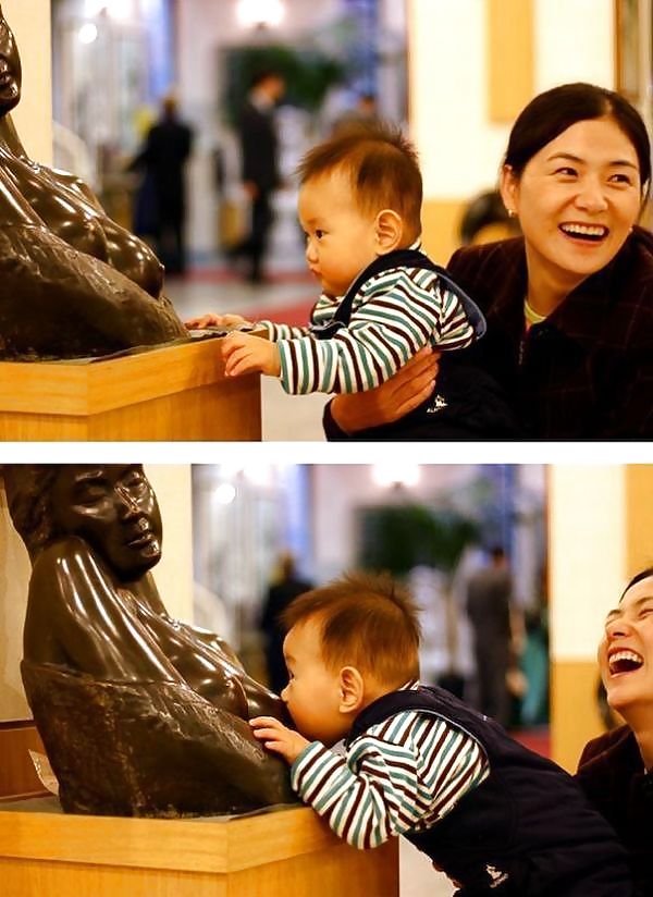 Was Machen Die Leute Im Urlaub? Statue Gruppierung !!!! #1811431