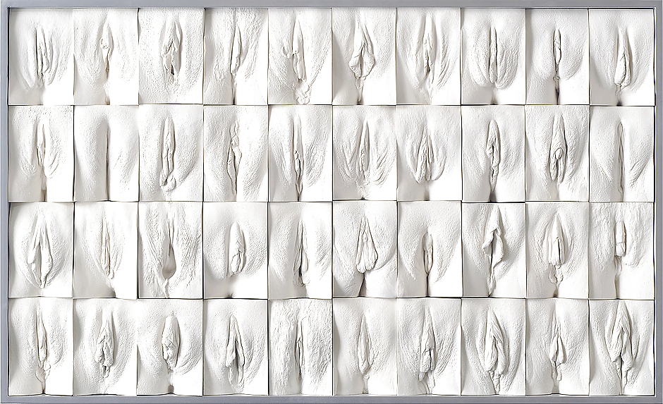 Grandi sculture erotiche 3 - calchi di vulva - leggere commento
 #11605995
