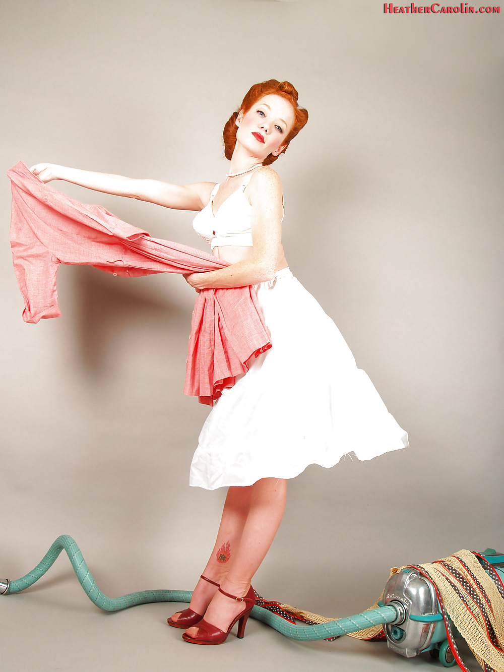 Curtains Gotta Match Those Redhead Drapes #16012376