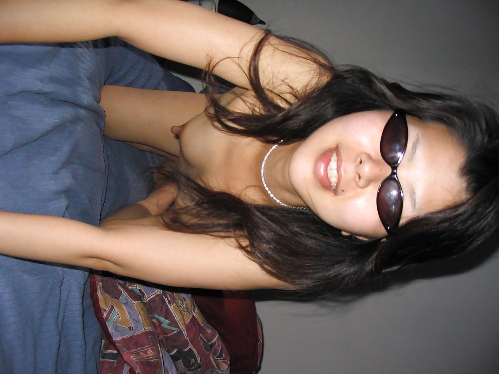 Sweet asia with sunglasses show off #3847374