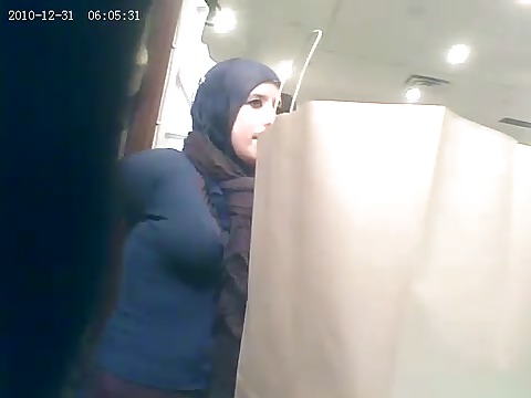 Gigantic boobs arab  bitch within the mall